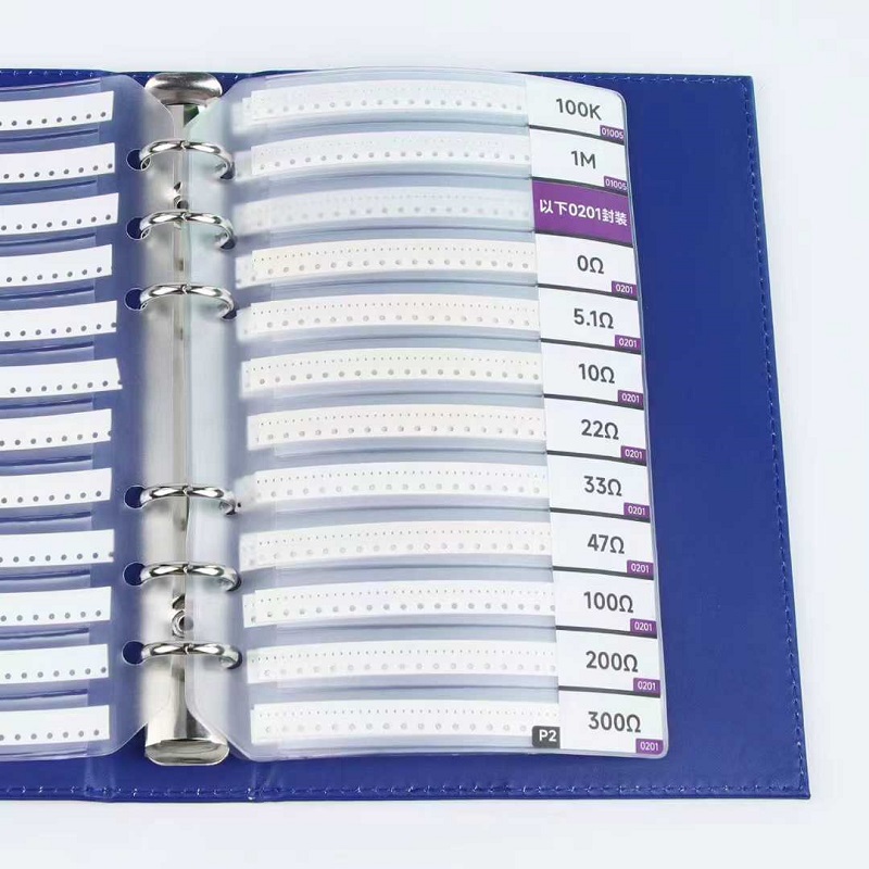 Electronics Repair Engineer - LUBAN SMT Widerstandsmaterial-Buch mit Loseblatt-Design, Abnehmbaren