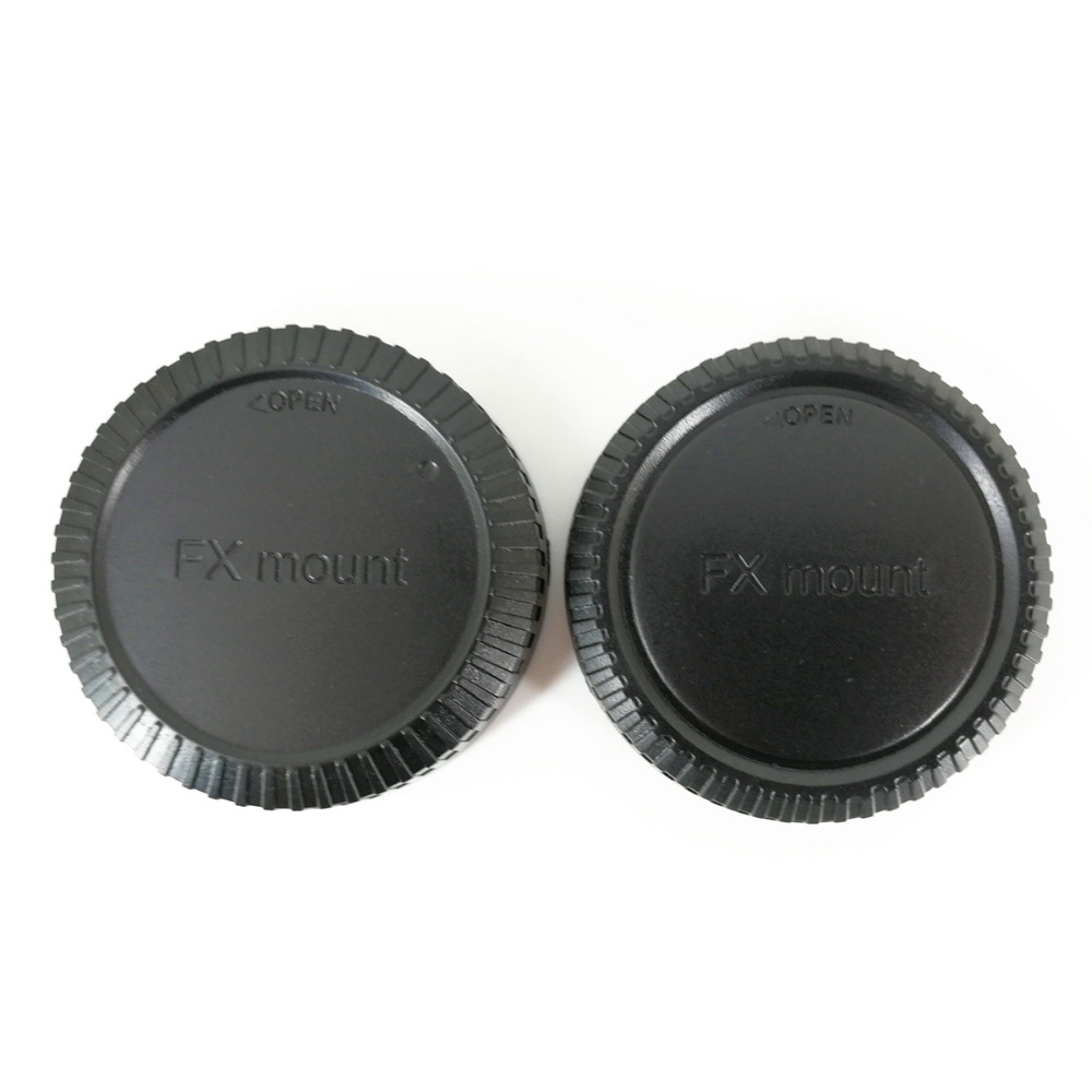 Fujifilm Camera X-T5 - Hintere Objektivdeckelabdeckung + Kamera-Frontkörperkappe für Fujifilm