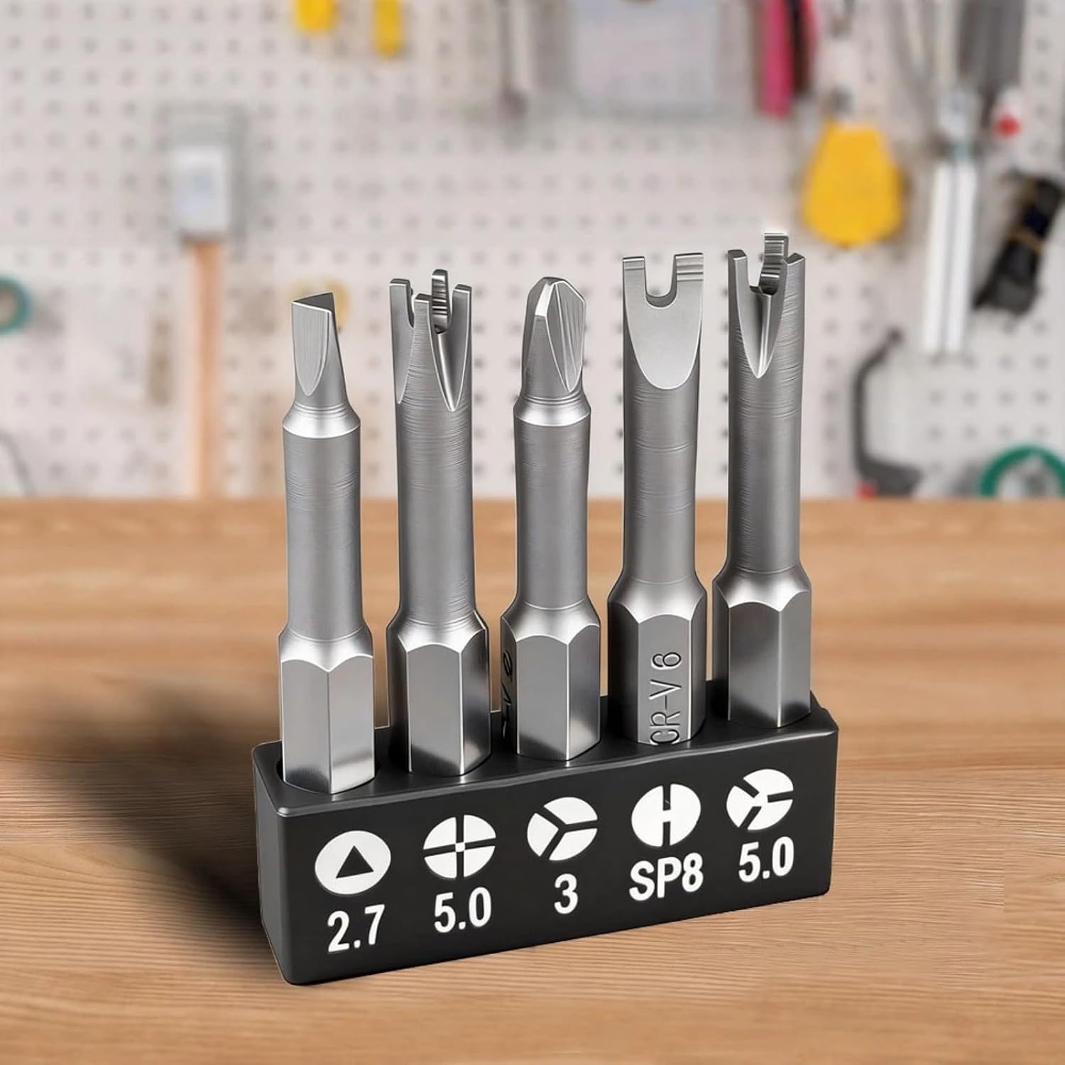 Electronics Repair Game - 5-teiliges/Set manuelles Schraubendreher-Bit-Set - Enthält U/Y/Dreieck/Phillips/Tri-Point-Bits