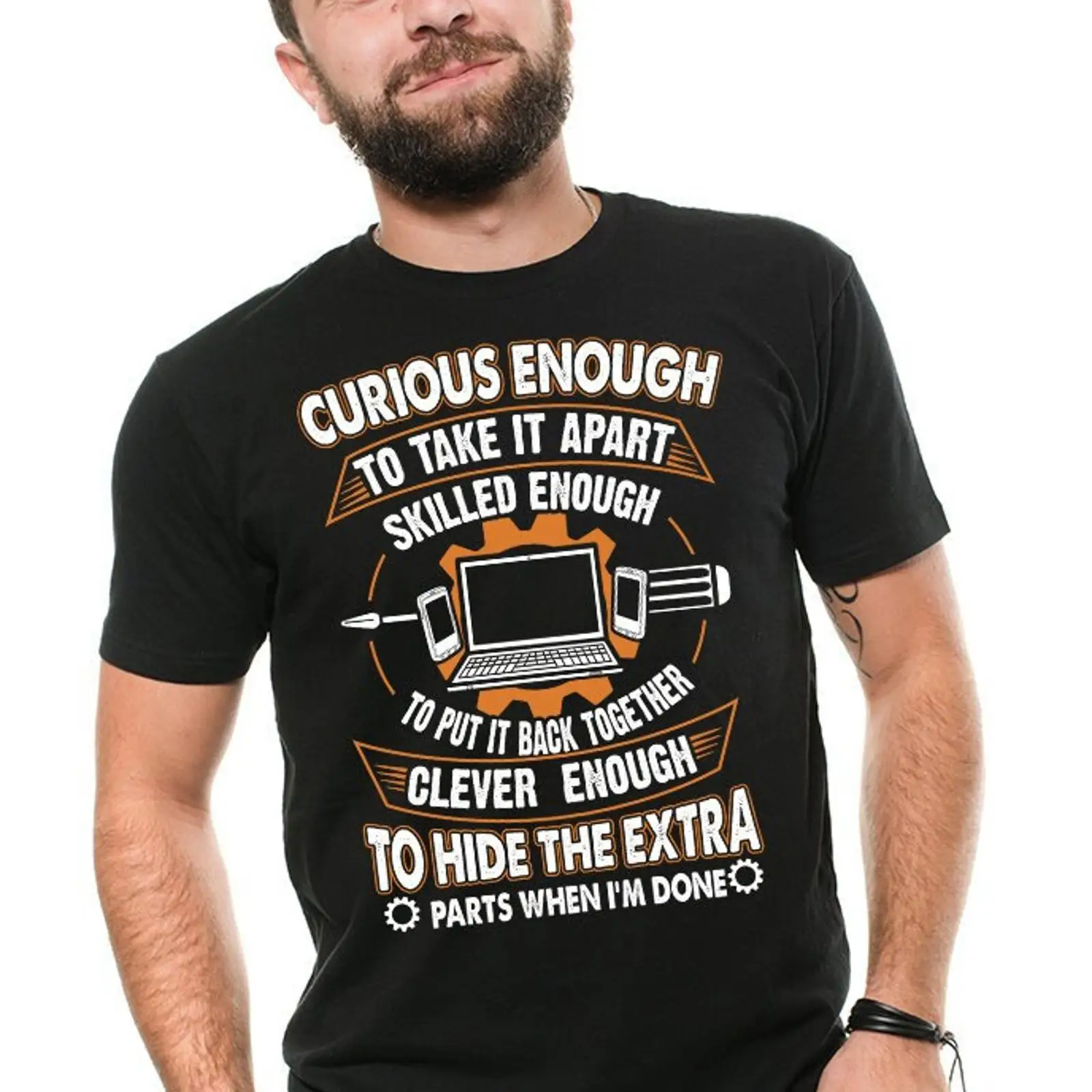 Electronics Repair Engineer - Lustiges T-Shirt für Computertechniker, Handy-Reparaturtechniker, Elektronik-Shirts,