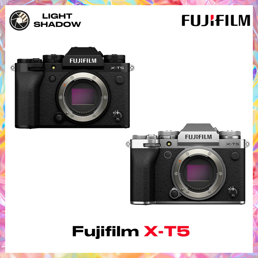 Fujifilm Camera X-T5 - Fujifilm X-T5 Spiegellose Kamera Gehäuse/16-50mm Objektiv-Kit