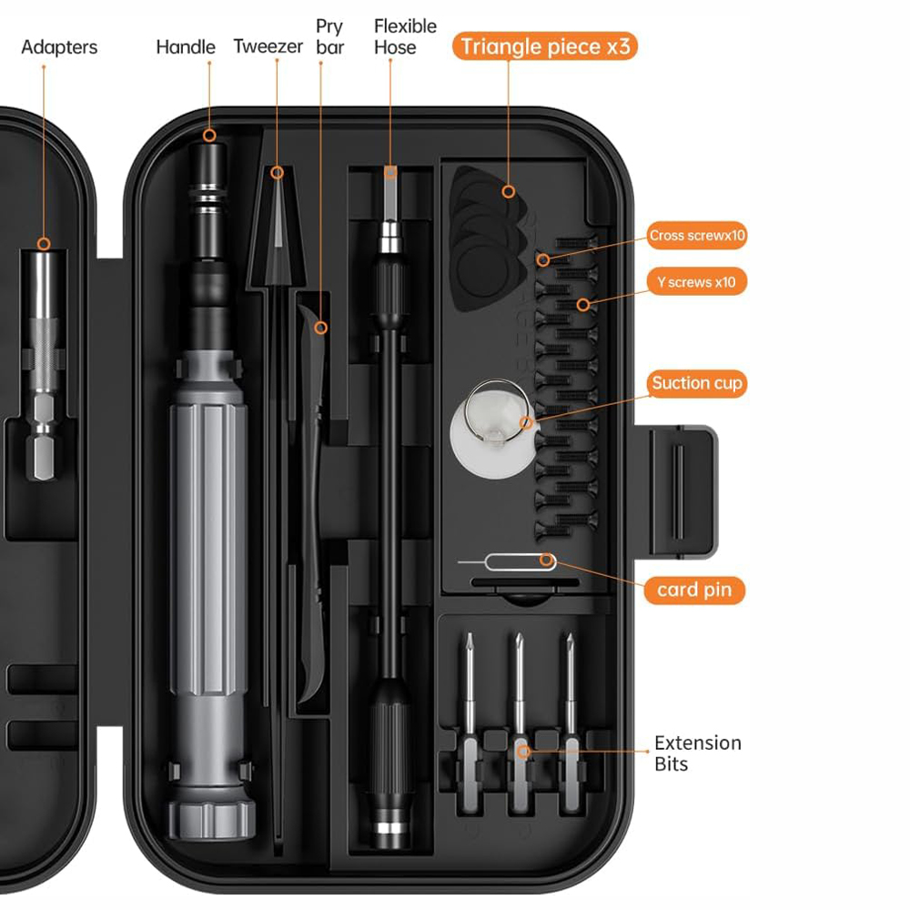 150-teiliges Präzisions-Schrau – Electronics Repair Game Bewertung und Preis